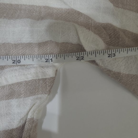 Goodnight Macaroon Women's Button Up Striped - Size Small - Picture 5 of 6